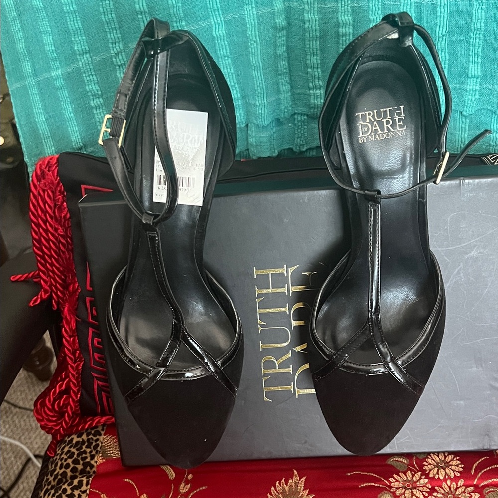Truth or Dare by Madonna Black Heels